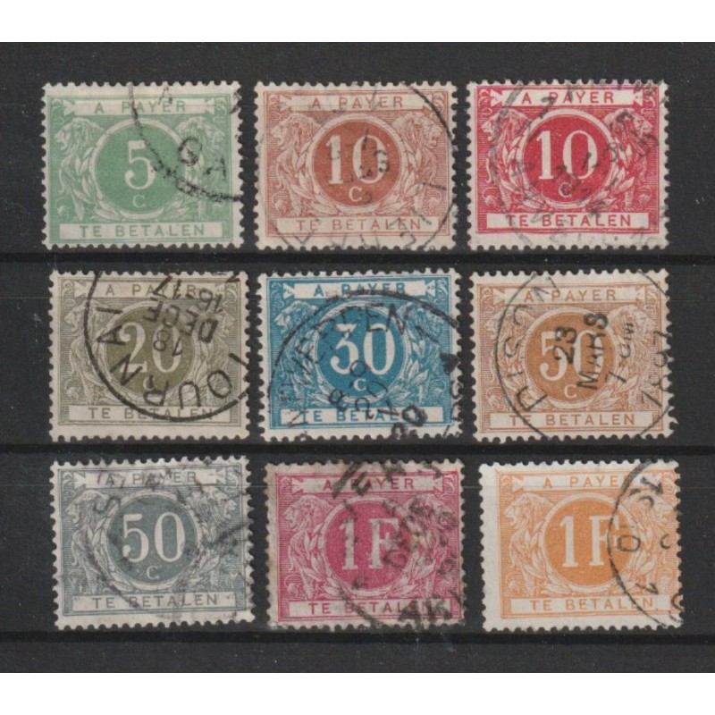 1895 - Postage Due - COB TX3/11 - SCOTT J3/11