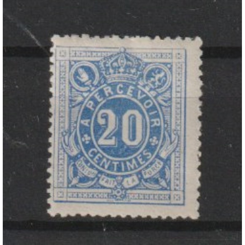 1870 - Postage Due - COB TX2A* - SCOTT J2 - Aniline color - MH