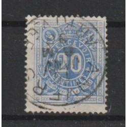 1870 - Postage Due - COB TX2A - SCOTT J2 - Aniline color