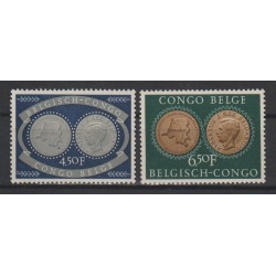 1954 - CONGO - COB 327/8**...