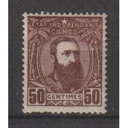 1887 - CONGO - COB 9a* - Dark brown - SCOTT 9