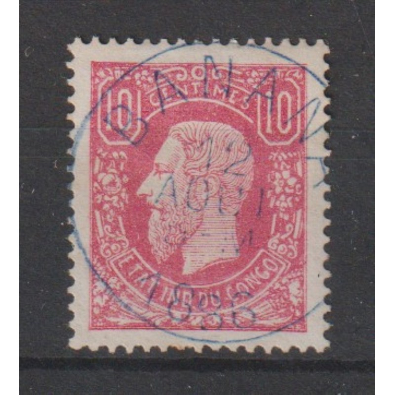 1886 - CONGO - COB 2 - SCOTT 2