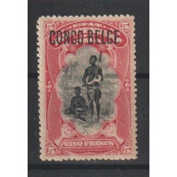 1909 - Congo - COB 48** -...