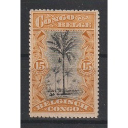 1910 - Congo - COB 56** -...