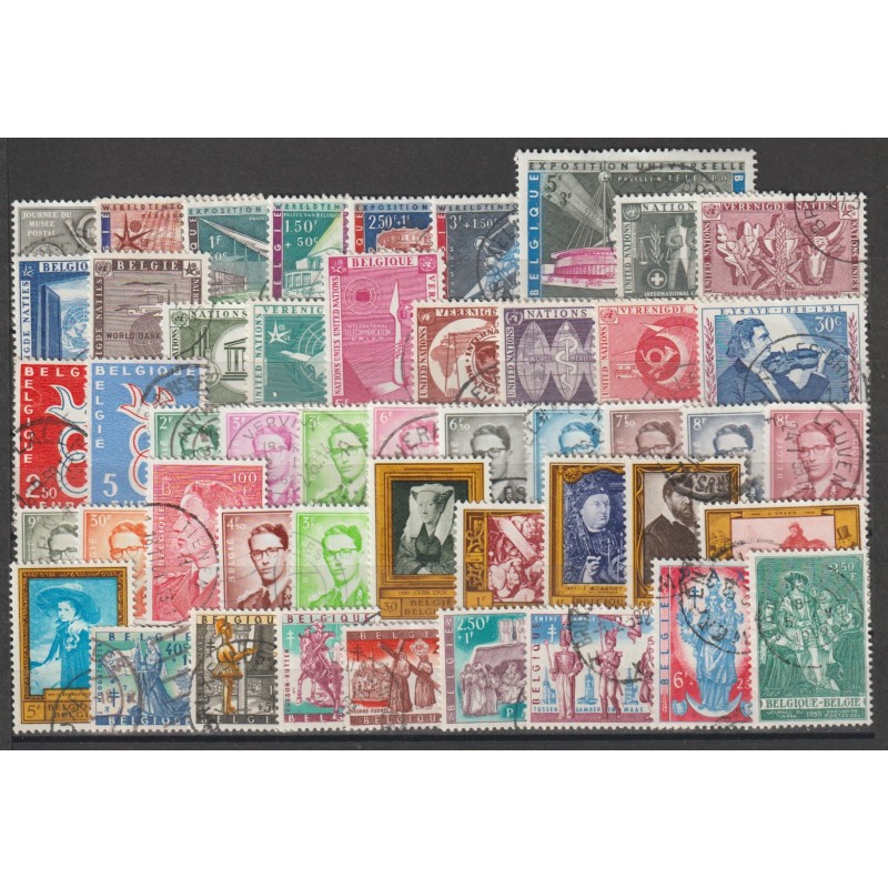 1958 - Year set - 48 stamps