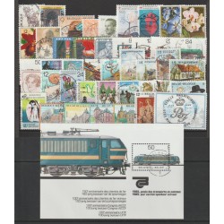 1985 - Year set - 43 stamps...
