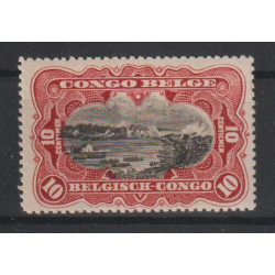 1910 - Congo - COB 55a** -...