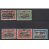 1922 - Ruanda-Urundi - COB 45/9* - Overprinted and Surcharged - MH