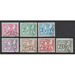 1966 - Postage Due - COB TX66/72