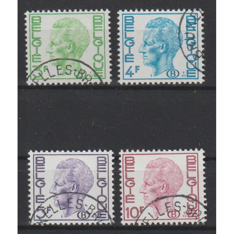 1974 - Official - COB S68/71 - SCOTT O75/6 + O78 + O83