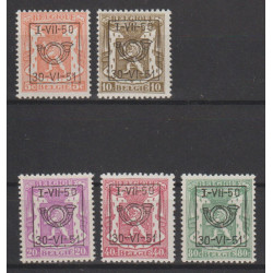 1950 - COB PRE604/8** - 39 - MNH