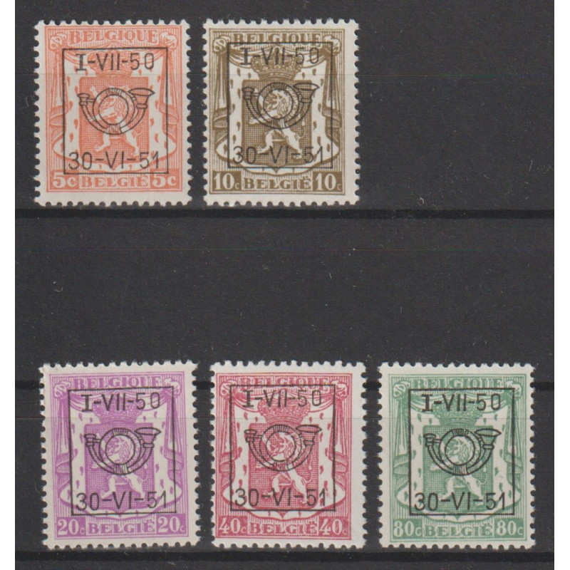 1950 - COB PRE604/8** - 39 - MNH