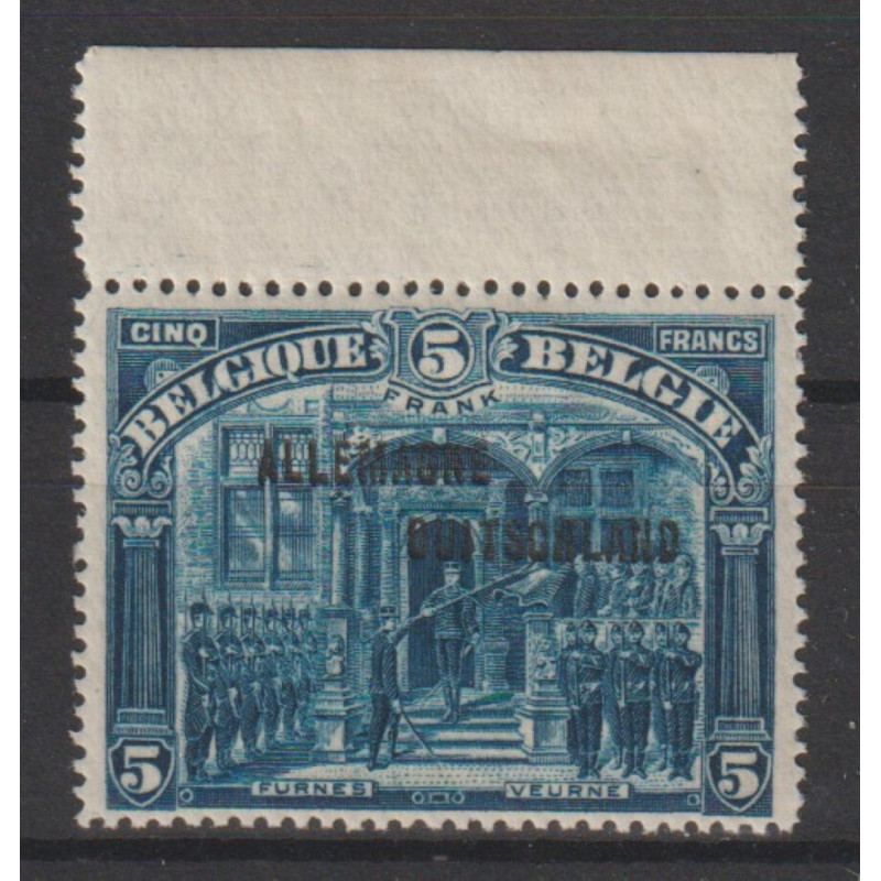 1919 - Belgian Occupation in Germany - COB OC53AT** - Perforation15 - MNH