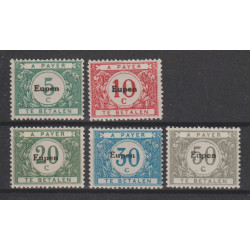 1920 - EUPEN - COB OC101/5** - Postage Due - MNH