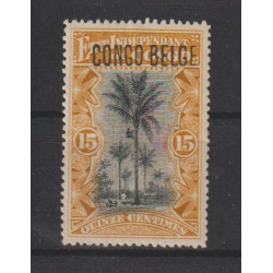 1909 - Congo - COB 42** -...