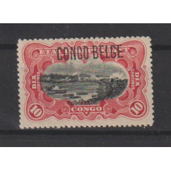 1909 - Congo - COB 41** -...