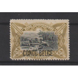 1909 - Congo - COB 45** -...