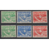 1945 - COB TR288/90A** - SCOTT Q291/6 - MNH