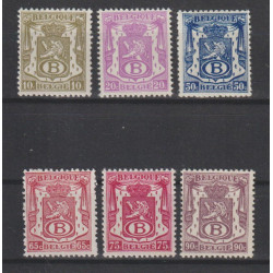 1946 - Official - COB S36/41** - SCOTT O36/41 - MNH