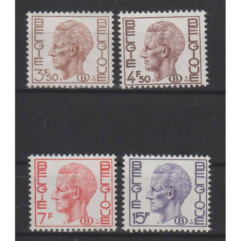 1971 - Official - COB S64/7** - SCOTT O71/4 - MNH