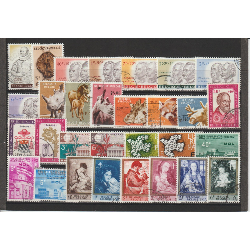 1961 - Year set - 30 stamps - Used