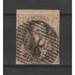 1851 - COB 6A - SCOTT 6 - Thick paper - 4 margins