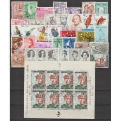 1962 - Year set - 36 stamps...