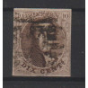1858 - COB 10A - SCOTT 10 - Size 21mm high