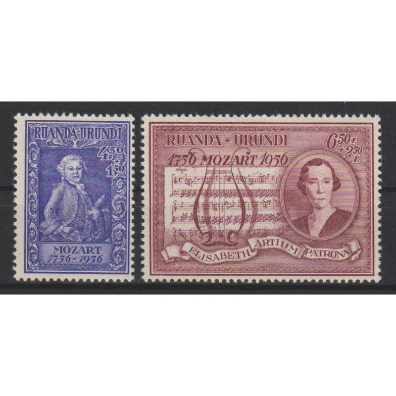 1956 - Ruanda-Urundi - COB 200/1* - MH