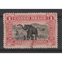 1921 - Congo - COB 91 -...