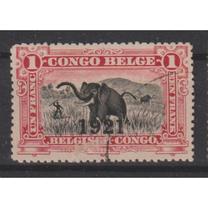 1921 - Congo - COB 91 - SCOTT 70