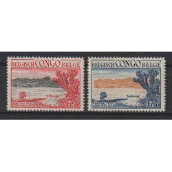 1953 - CONGO - COB 325/6* -...