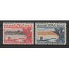 1953 - CONGO - COB 325/6* - SCOTT 286/7 - MH