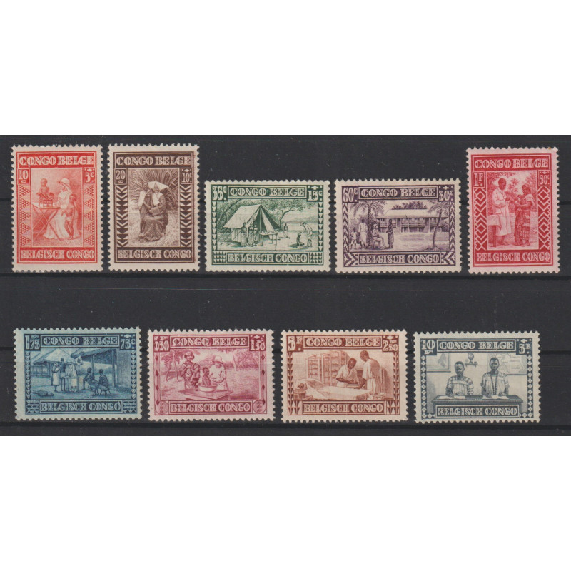 1930 - CONGO - COB 150/8* - SCOTT B12/20 - MH