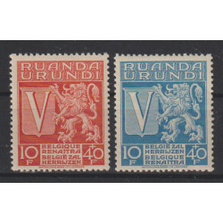 1942 - Ruanda-Urundi - COB...