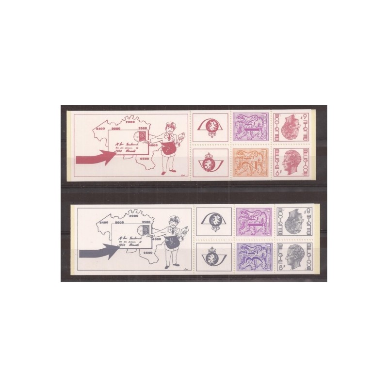 1978 - COB B14/15** - Scott 977a/b - Booklet - MNH