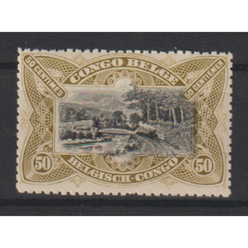 1910 - Congo - COB 59* - SCOTT 52 - MH
