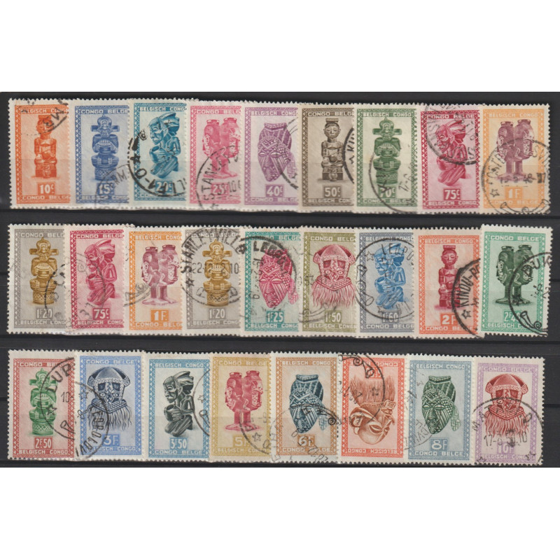 1947 - CONGO - COB 277/95 - SCOTT 231/56