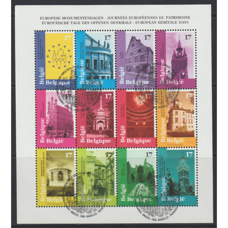 1998 - COB BL77 - SCOTT 1701 - European Heritage Days