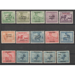 1925 - RUANDA-URUNDI - COB...