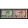 1936 - CONGO - Air Post - COB PA16/7** - Scott C16/7 - MNH