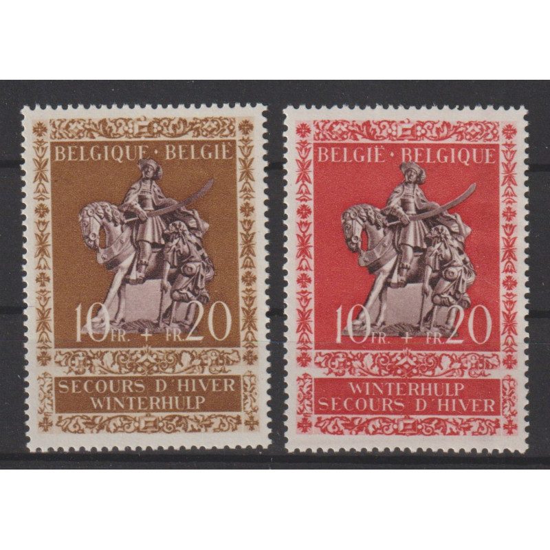 1943 - COB 613/4** - Scott B342/3 - MNH