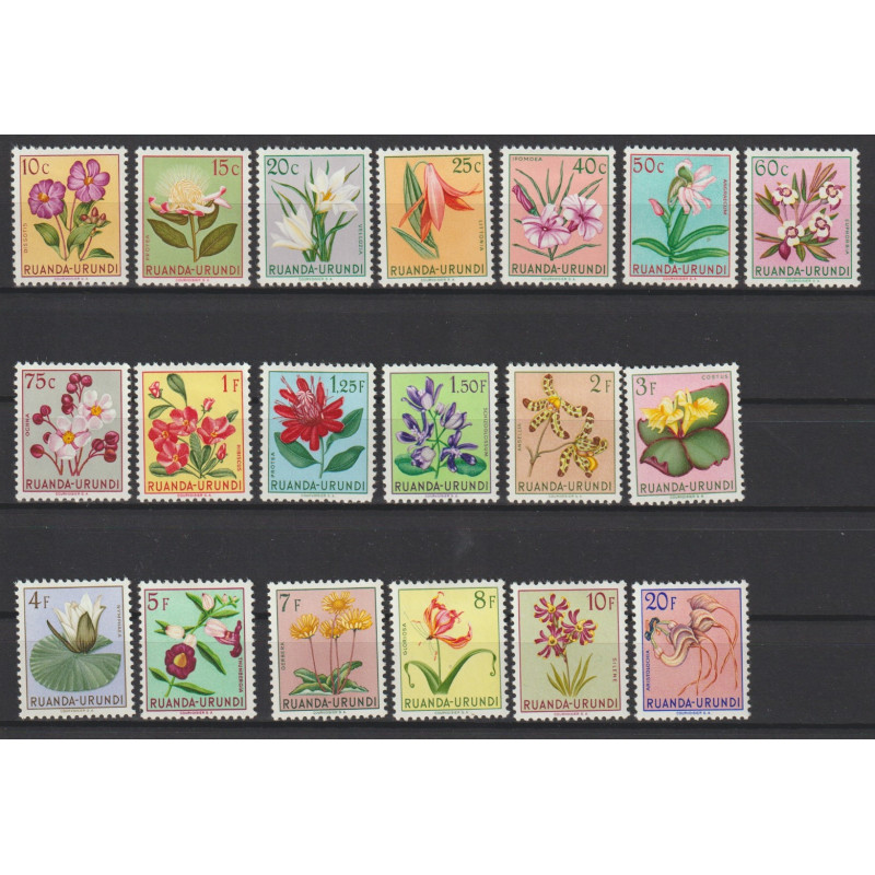 1953 - Ruanda-Urundi - COB 177/95* - MH