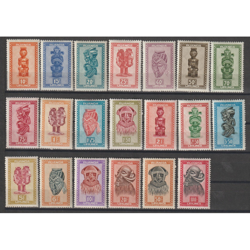 1948 - Ruanda-Urundi - COB 154/72* - MH