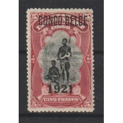1921 - Congo - COB 93A* -...