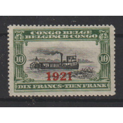 1921 - Congo - COB 94-Cu* -...