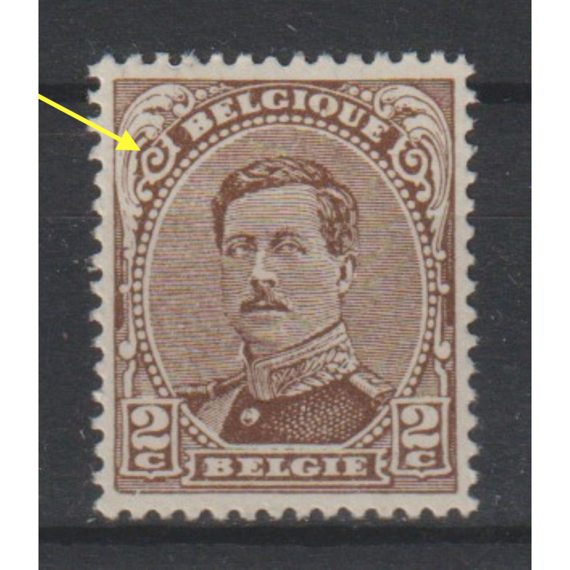1915 - COB 136A** - Scott 109 - Type II - MNH