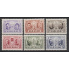 1957 - COB 1013/8** - SCOTT B599/604 - MNH