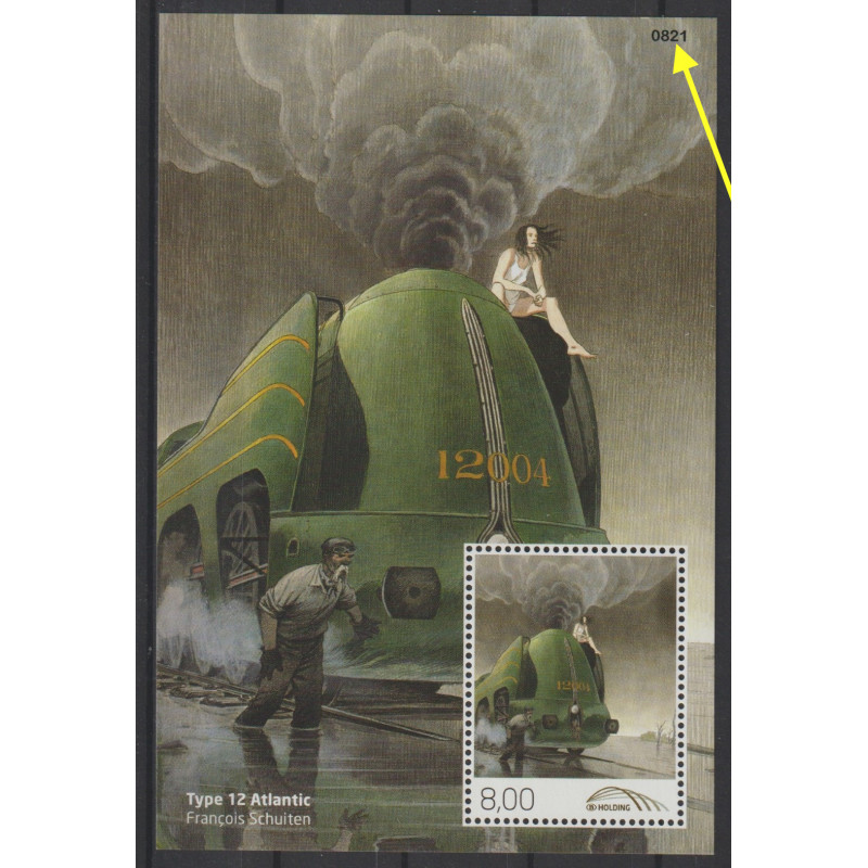 2012 - Railway - COB TRVBL22A** - Numbered - MNH