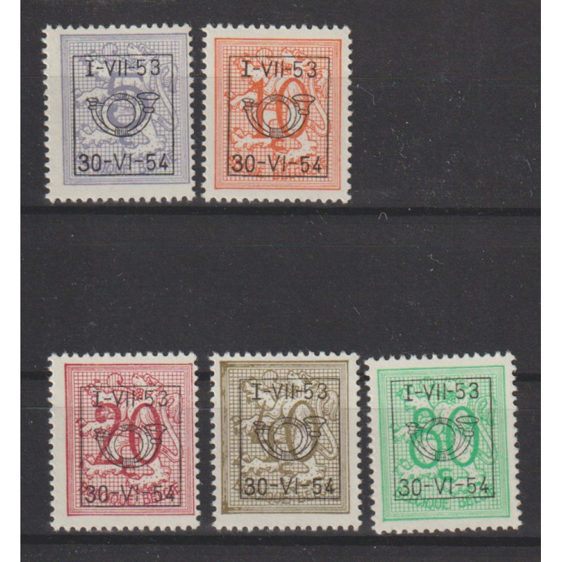 1953 - COB PRE635/9** - 45 - MNH